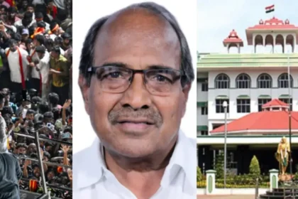சிபிஐ எம்.பி. கே.சுப்பராயன் செய்தியாளர் சந்திப்பில் பேசுகிறார்