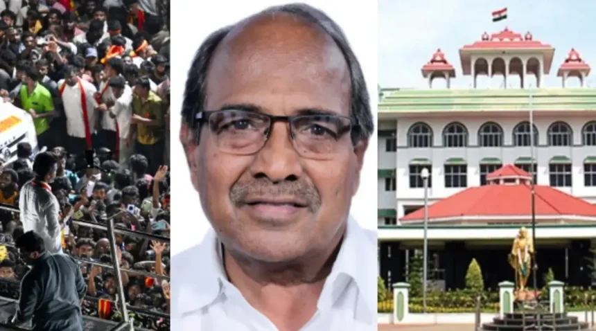 சிபிஐ எம்.பி. கே.சுப்பராயன் செய்தியாளர் சந்திப்பில் பேசுகிறார்