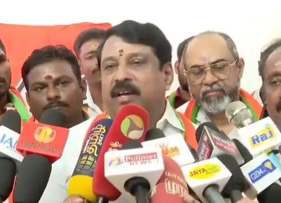 பாஜக மாநில தலைவர் நயினார் நாகேந்திரன்