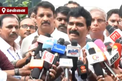 தமிழக முதல்வர் விஜயை கரூர் செல்ல விடாமல் திமுக சதி: அமைச்சர் நிர்மல் குமார்