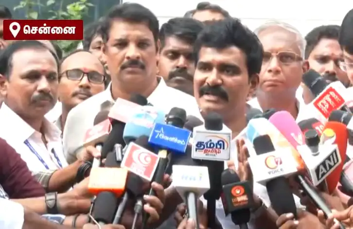 தமிழக முதல்வர் விஜயை கரூர் செல்ல விடாமல் திமுக சதி: அமைச்சர் நிர்மல் குமார்