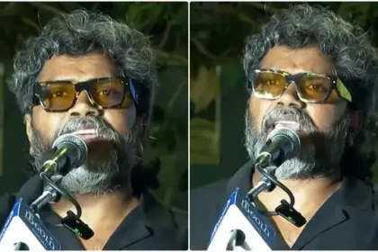 இயக்குநர் பா.ரஞ்சித் போராட்டத்தில் பேசுதல்