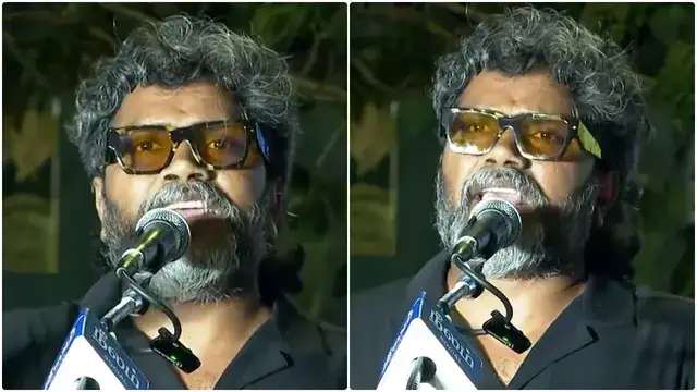 இயக்குநர் பா.ரஞ்சித் போராட்டத்தில் பேசுதல்