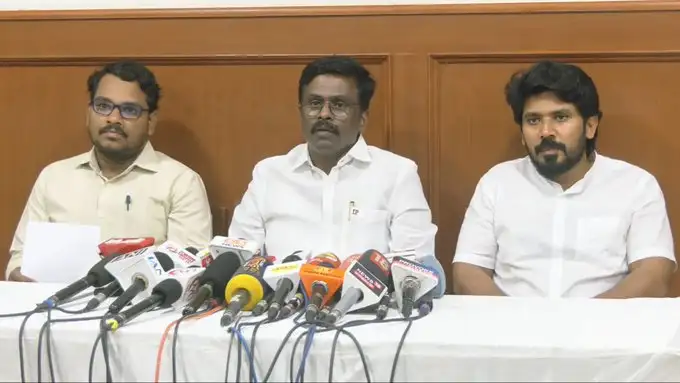 திமுக வழக்கறிஞர் அணி இணைச் செயலாளர் பரந்தாமன் செய்தியாளர்களை சந்திக்கிறார்