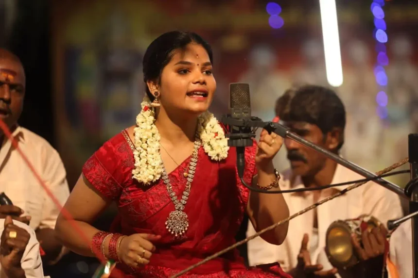 வில்லுப்பாட்டு மாதவி 'வேட்ட சாமி' திரைப்படத்தில் பாடகியாக அறிமுகம்