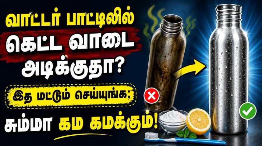 சுத்தமான தண்ணீர் பாட்டில்