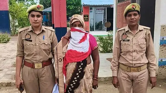 கைது செய்யப்பட்ட பிரித்தி தேவி