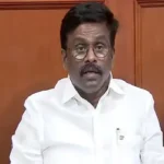 திமுக சட்டத்துறை இணைச் செயலாளர் பரந்தாமன் செய்தியாளர் சந்திப்பில் பேசுகிறார்