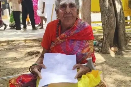 கணவர் மரணத்துக்கு நிவாரணம் கேட்டு 54 ஆண்டுகளாகப் போராடும் உச்சிமகாளி