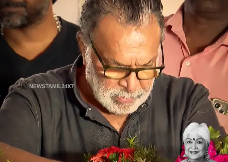மறைந்த நடிகை சௌகார் ஜானகி உடலுக்கு அரசு மரியாதை