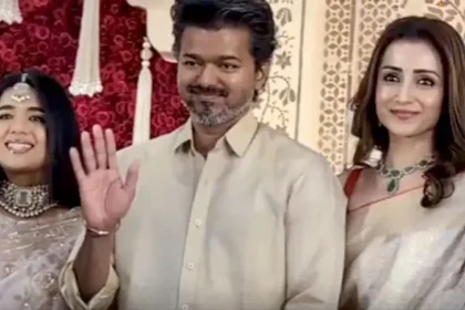நடிகை த்ரிஷா தவெகவில் இணைவது குறித்த அரசியல் வட்டார பேச்சு