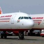 ஏர் இந்தியா விமானம் தரையிறங்கிய காட்சி