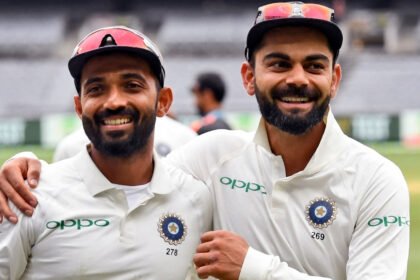 இந்திய கிரிக்கெட் வீரர் அஜின்கியா ரஹானே