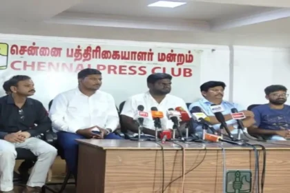 மாணவி அனிதா நினைவு தினத்தை முன்னிட்டு செய்தியாளர்களை சந்திக்கும் மாணவர் அமைப்பினர் மற்றும் அனிதாவின் சகோதரர்