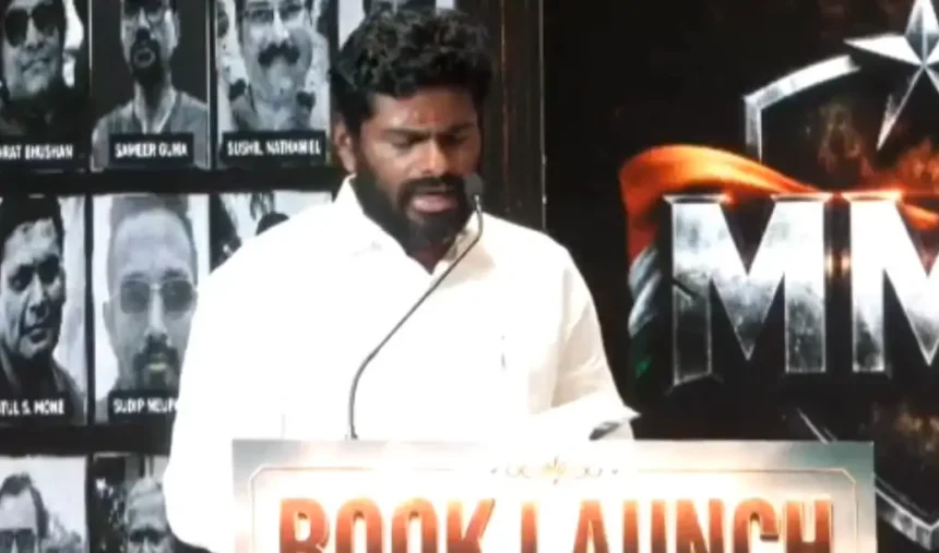 பாஜக தலைவர் அண்ணாமலை புத்தக வெளியீட்டு விழாவில் பேசுகிறார்