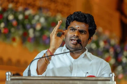 தமிழக பாஜக தலைவர் அண்ணாமலை