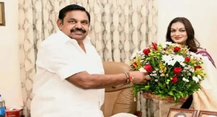 அதிமுகவில் இருந்து விலகுவதாக அறிவித்த அப்சரா ரெட்டி