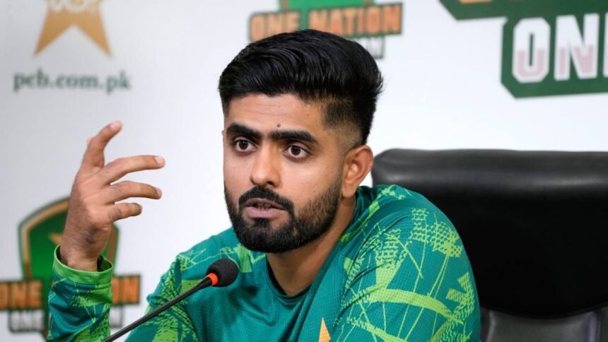 பாகிஸ்தான் கிரிக்கெட் கேப்டன் பாபர் அசாம்