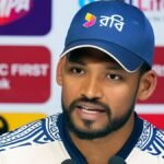 வங்கதேச கிரிக்கெட் அணி கேப்டன் நஜ்முல் ஹொசைன் சாண்டோ