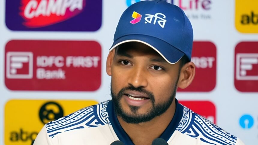 வங்கதேச கிரிக்கெட் அணி கேப்டன் நஜ்முல் ஹொசைன் சாண்டோ