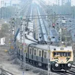 சென்னை மெட்ரோ ரயில் மற்றும் எம்ஆர்டிஎஸ் ரயில் இணைப்பைக் குறிக்கும் படம்