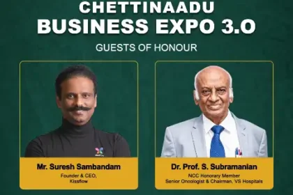 செட்டிநாடு பிசினஸ் எக்ஸ்போ 3.0 கண்காட்சி அரங்குகள்