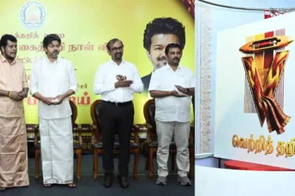 முதலமைச்சர் விஜய் 'வெற்றி தறி' விற்பனை நிலையங்களைத் திறந்து வைக்கிறார்