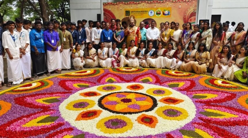 கோவை கலை மற்றும் அறிவியல் கல்லூரியில் ஓணம் விழா கொண்டாட்டம்