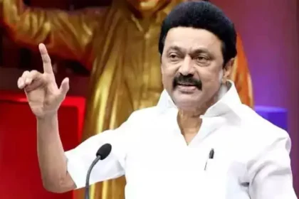 திமுக தலைவர் மற்றும் முதலமைச்சர் மு.க.ஸ்டாலின் கட்சி நிர்வாகக் கூட்டத்தில் பங்கேற்பு