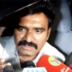 அமைச்சர் நிர்மல்குமார் பேட்டி அளிக்கும் காட்சி