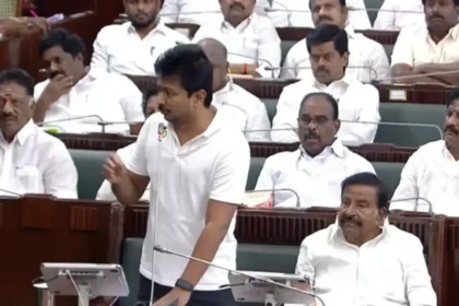சட்டப்பேரவையில் பேசும் உதயநிதி ஸ்டாலின்