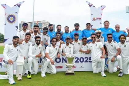 துலீப் கோப்பை கிரிக்கெட் தொடருக்கான வடமண்டல அணி அறிவிப்பு