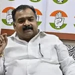 தமிழ்நாடு காங்கிரஸ் தலைவர் மாணிக்கம் தாகூர் அறிக்கை வெளியிடுகிறார்