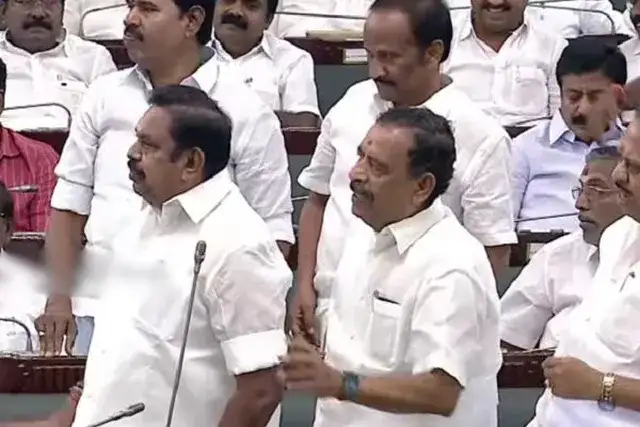 சட்டமன்றத்தில் ஆவேசமாக பேசும் எடப்பாடி பழனிசாமி