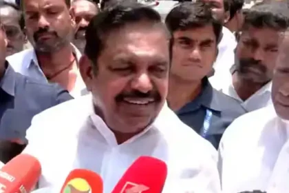 அதிமுக பொதுச் செயலாளர் எடப்பாடி பழனிசாமி செய்தியாளர்களை சந்திக்கிறார்