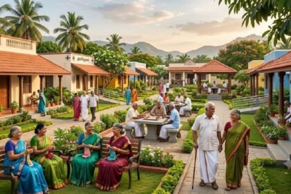 முதியோர் இல்லத்தில் வசிக்கும் முதியவர்கள்
