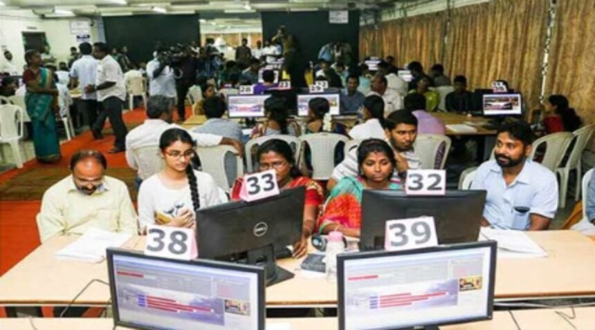 பொறியியல் கலந்தாய்வு முடிவுகள் வெளியானதை குறிக்கும் படம்