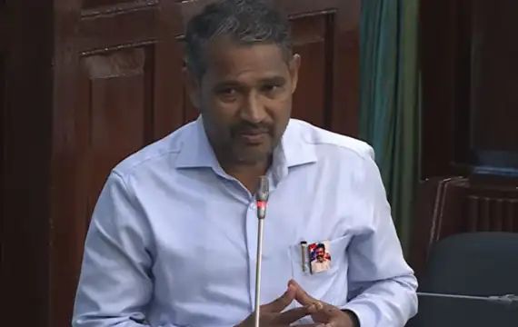 அமைச்சர் சாமிநாதன் வன்னி அரசு செய்தியாளர் சந்திப்பில் பேசுகிறார்