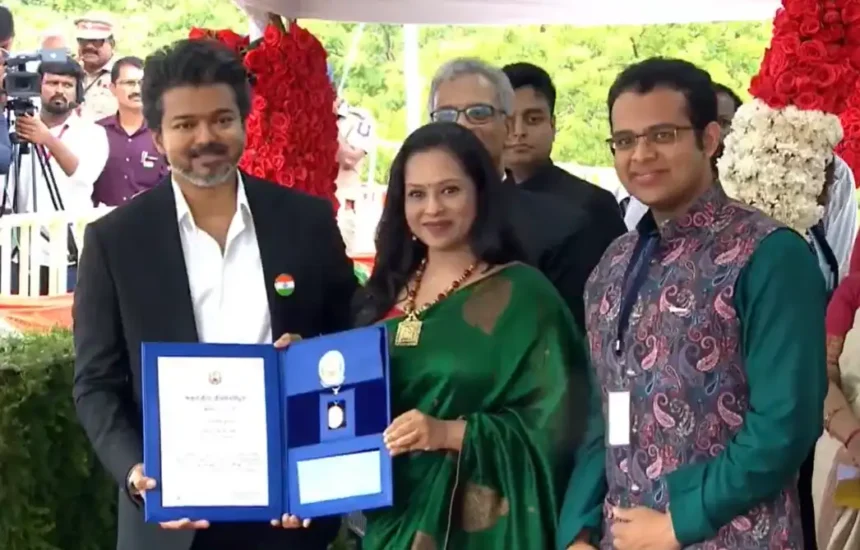 முதலமைச்சர் விஜய் சுதந்திர தின உரையாற்றுகிறார்