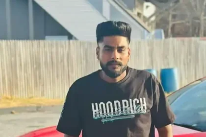நியூயார்க் நகரில் துப்பாக்கி சூட்டில் உயிரிழந்த இந்திய இளைஞர் குர்தீப் சிங்கின் புகைப்படம்