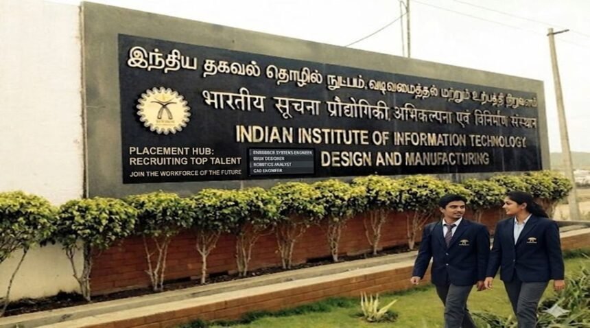 காஞ்சிபுரம் இந்திய தகவல் தொழில்நுட்பம், வடிவமைத்தல் மற்றும் உற்பத்தி நிறுவனத்தின் (IIITDM) அறிவிப்புப் பலகை