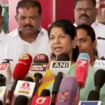 கனிமொழி கருணாநிதி எம்பி செய்தியாளர்களிடம் பேசுகிறார்
