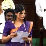சட்டப்பேரவையில் கோரிக்கை வைக்கும் ఎమ్మెల్యే கனிமொழி சந்தோஷ்