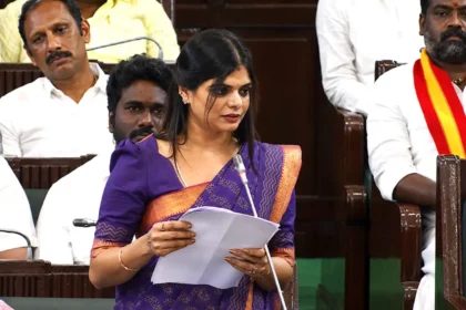 சட்டப்பேரவையில் கோரிக்கை வைக்கும் ఎమ్మెల్యే கனிமொழி சந்தோஷ்