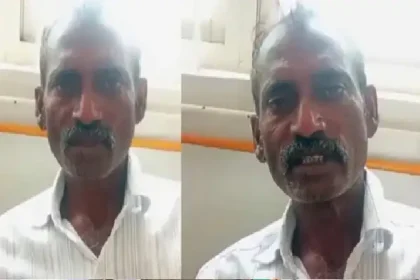 உயிர் தப்பிய மகிமா தாஸ் பாதுகாப்பு கோரி வீடியோ வெளியிடும் காட்சி