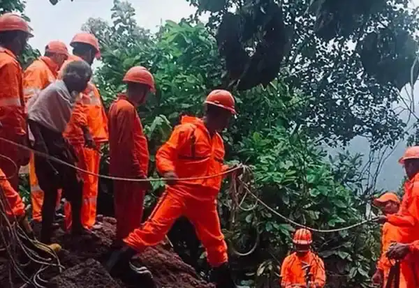 கேரளாவில் கனமழை காரணமாக பாதிக்கப்பட்ட பகுதிகள்