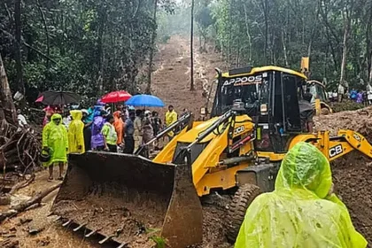 கேரளாவில் நிலச்சரிவு மற்றும் வெள்ளத்தால் பாதிக்கப்பட்ட பகுதிகள்
