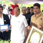முதலமைச்சர் விஜய், கிருஷ்ணசாமிக்கு 'தகைசால் தமிழர் விருது' வழங்குகிறார்