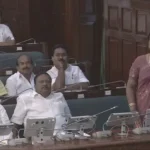 தேமுதிக எம்.எல்.ஏ. பிரேமலதா விஜயகாந்த் செய்தியாளர்களிடம் பேசுகிறார்