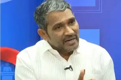 சமூக நீதித்துறை அமைச்சர் வன்னி அரசு